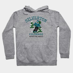 Silverton, Colorado Skiing Hoodie